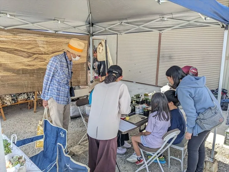 マルシェ開催の様子