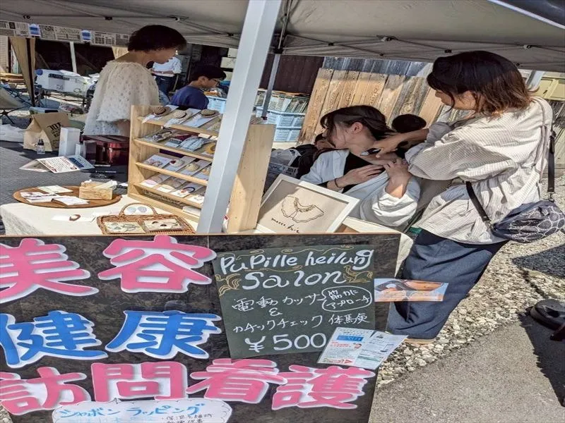 マルシェ開催の様子