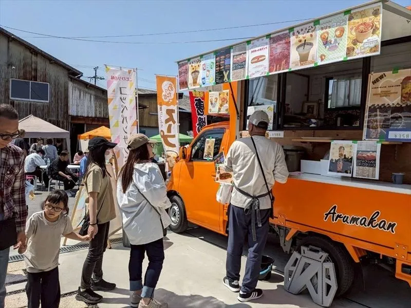 マルシェ開催の様子