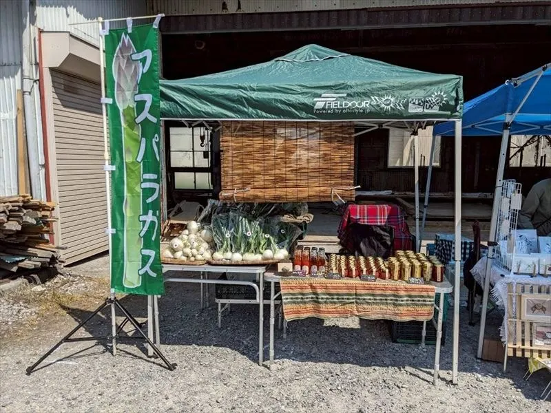 マルシェ開催の様子