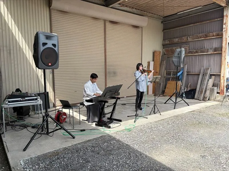 会場内を素敵な音色で包んで下さったEchoFrame-エコーフレーム-さん。