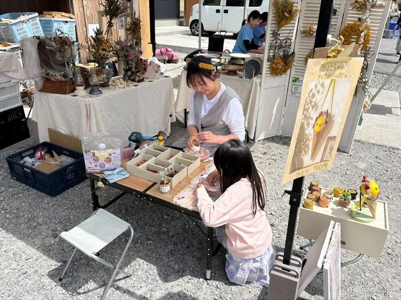 お子様向けワークショップもたくさん楽しまれてました♪