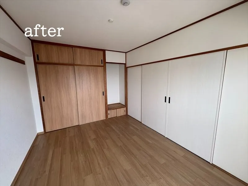 和室だった一室を、使いやすく心地よい洋室空間へ。